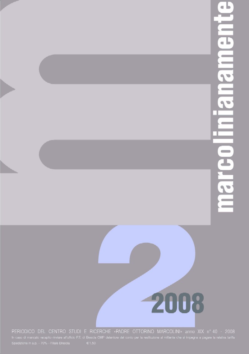 Marcolinianamente - Numero 40, anno 2008